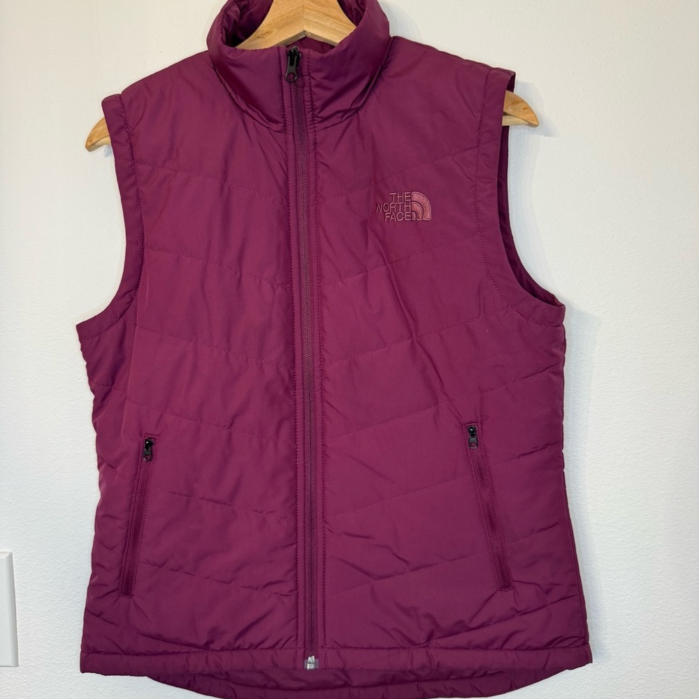 The North Face Women's Pink Puffer Vest